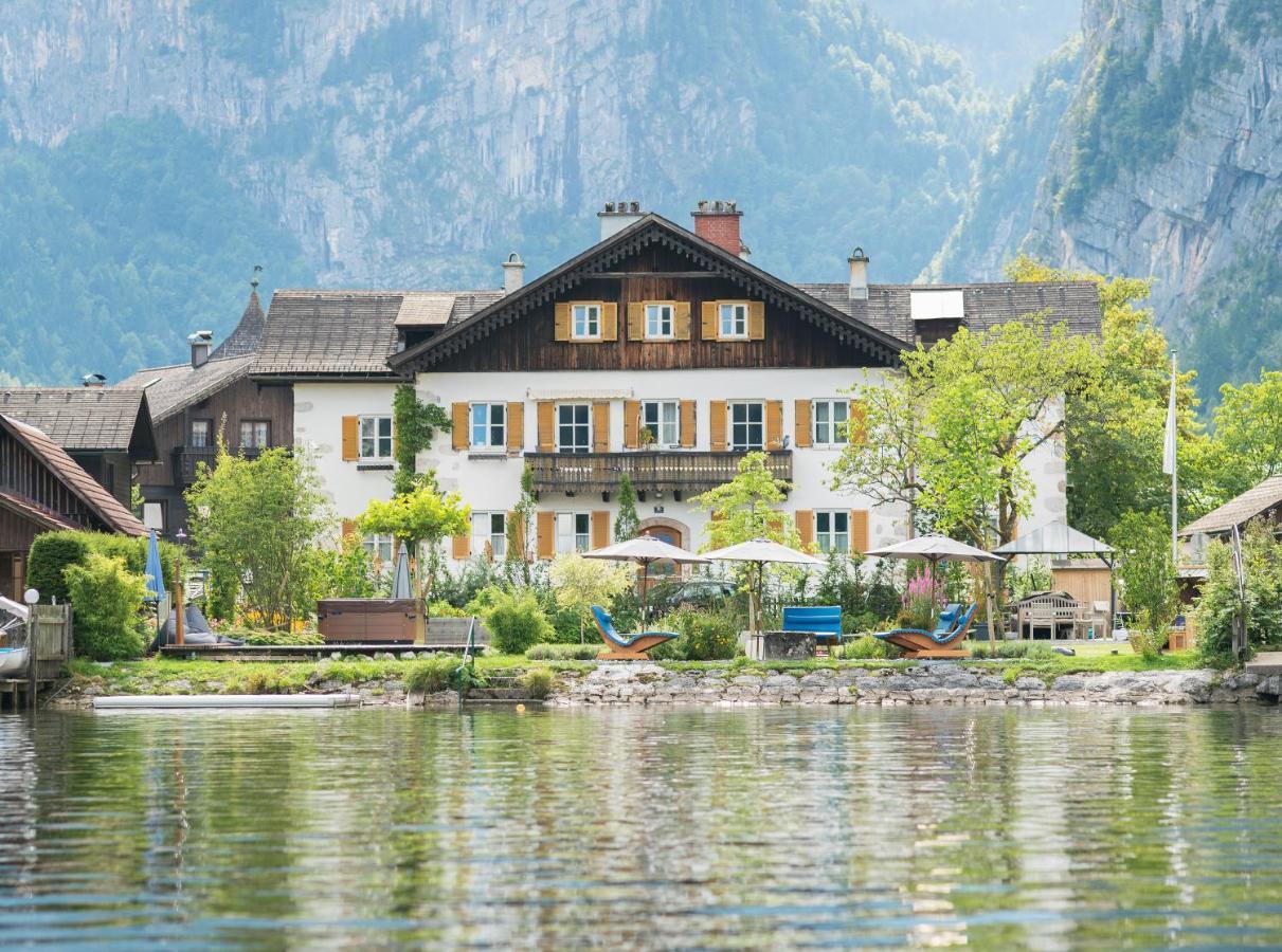 Glueck Am See - Apartment Mit Seezugang Hallstatt Exterior photo